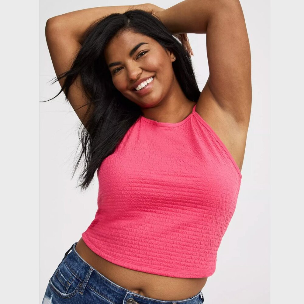 Torrid - Goddess Neck Crop Tank